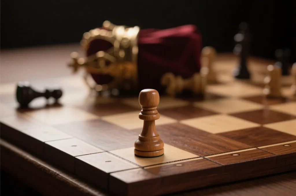 棋盘上代表黑马的棋子向前推进